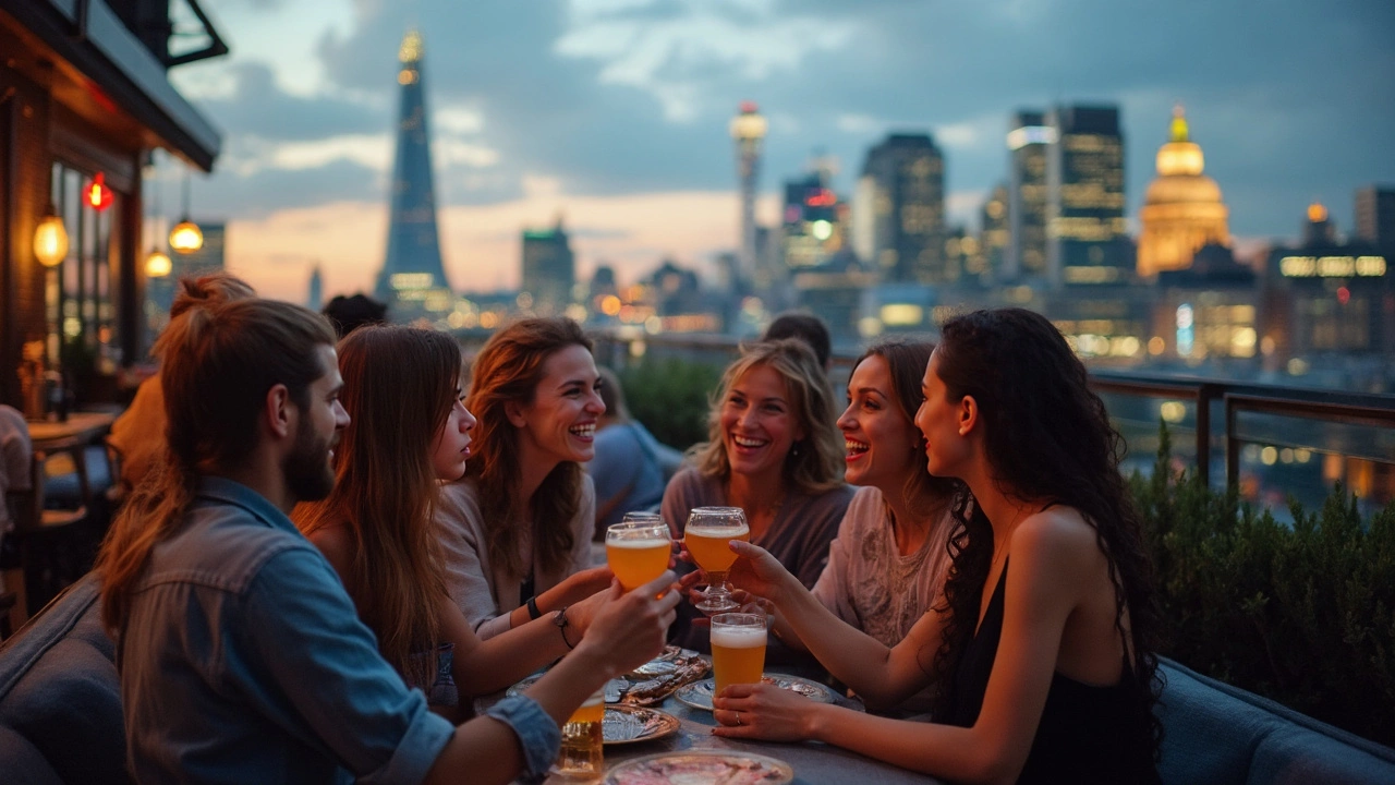 Best Outdoor Seating Nightlife Spots in London: Rooftop Bars, River Terraces & Gardens