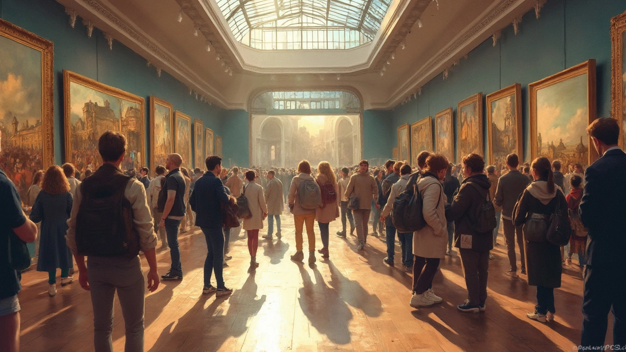 London Art Galleries: Mirrors of Society and Change