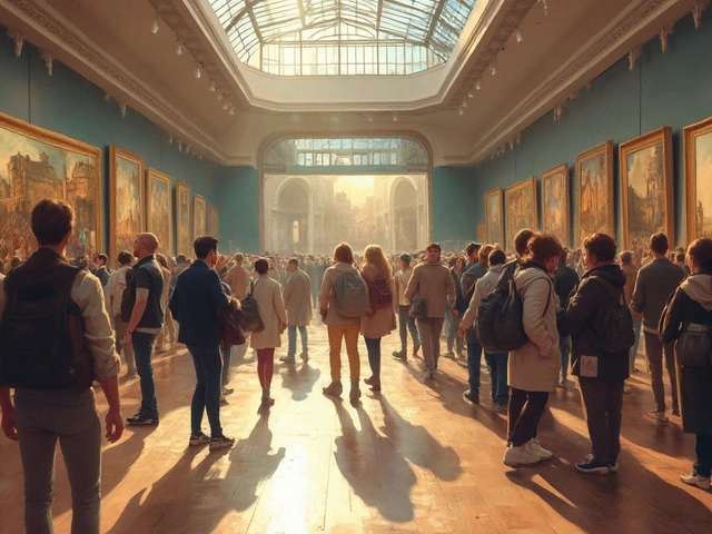 London Art Galleries: Mirrors of Society and Change