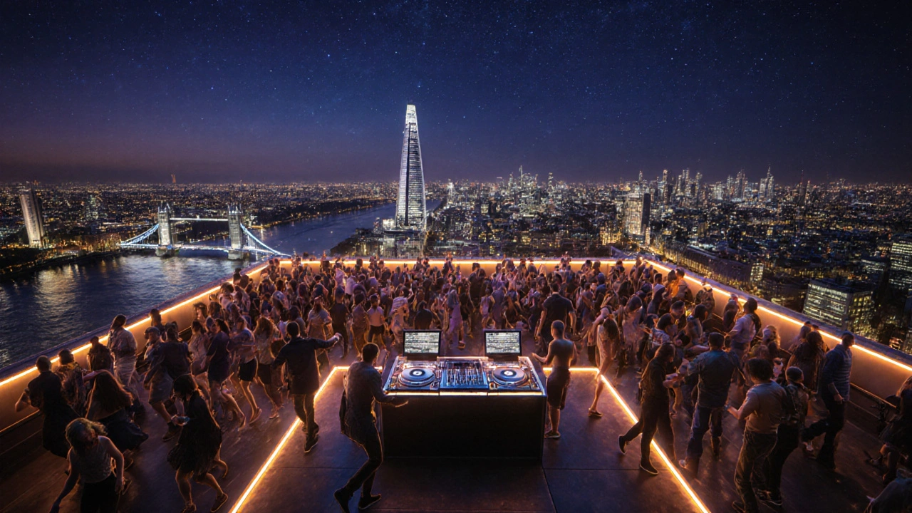 London Rooftop Dance Clubs: Top Venues with Stunning Views