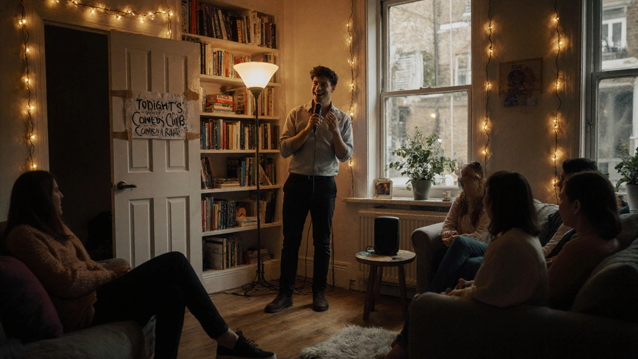 How to Host Your Own Comedy Show Night at Home in London